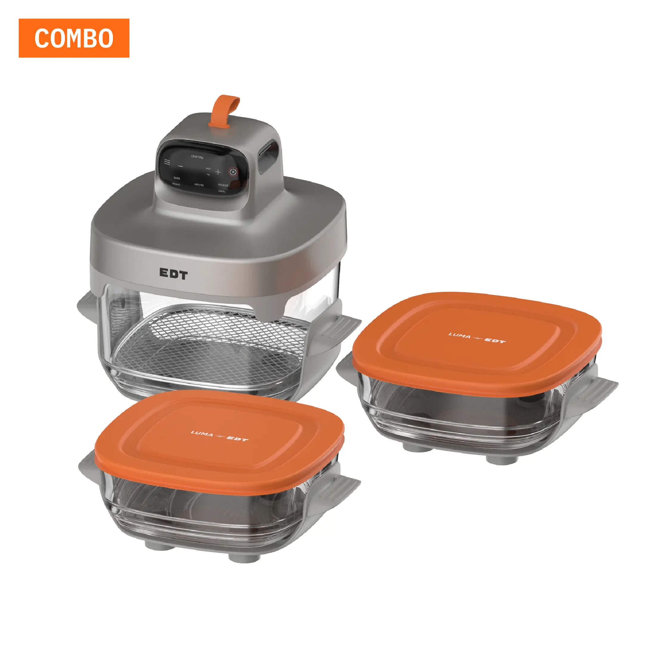 LUMA Grey Matter & 2.5L PureGlass™ Bowl Combo