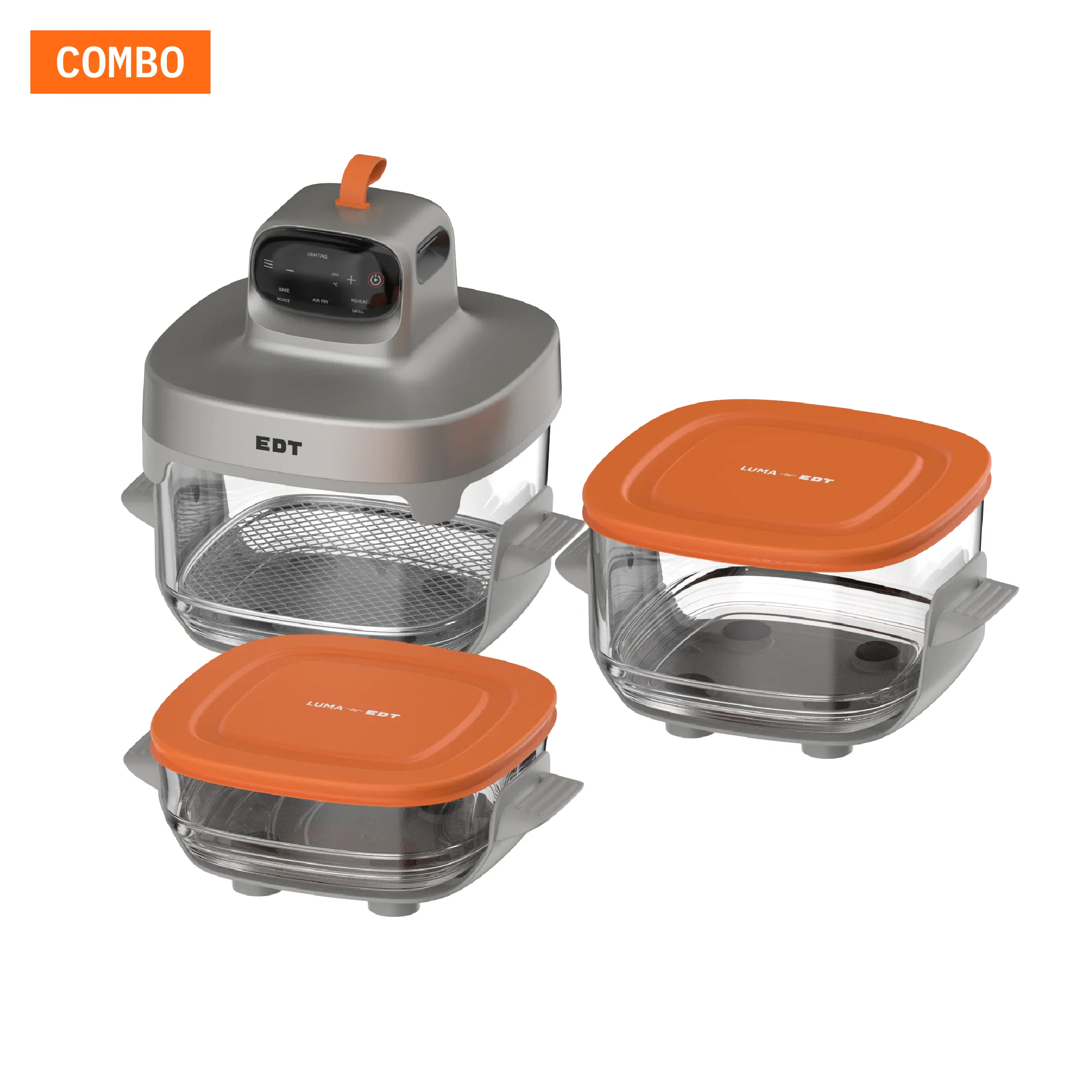 LUMA Grey Matter & 4.5L PureGlass™ Bowl Combo