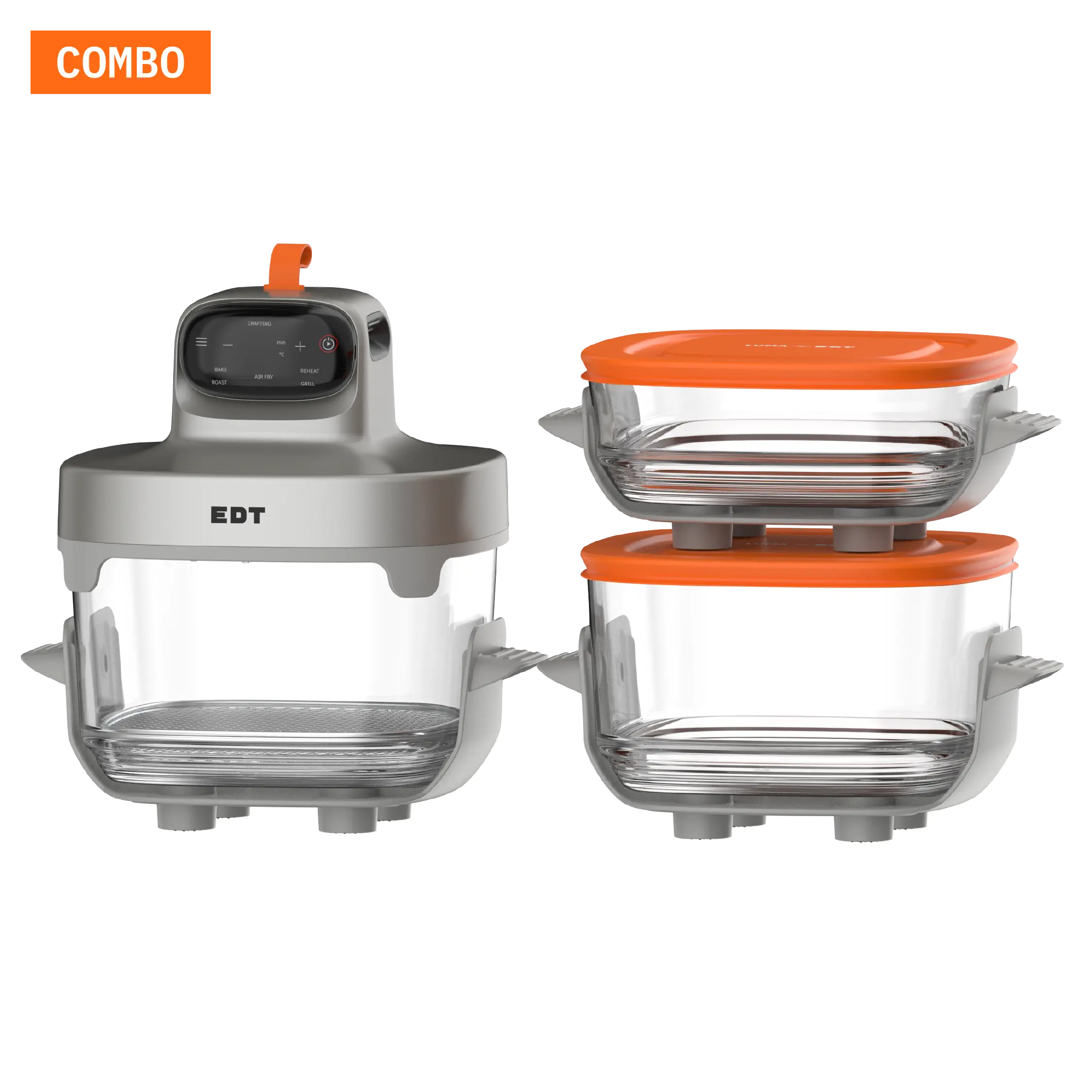 LUMA Grey Matter & 4.5L PureGlass™ Bowl Combo