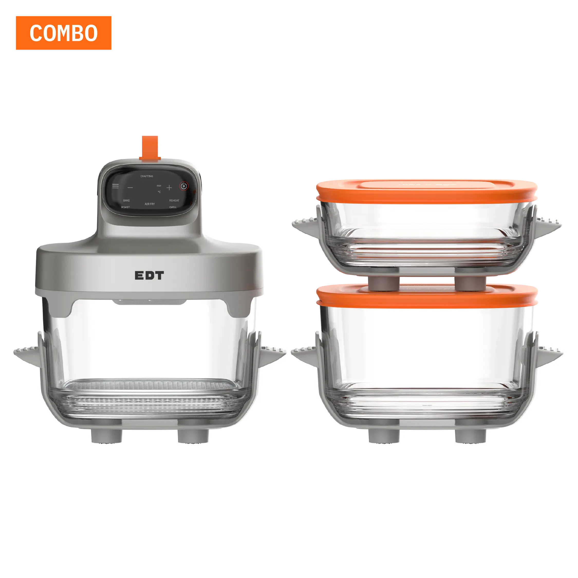 LUMA Grey Matter & 4.5L PureGlass™ Bowl Combo
