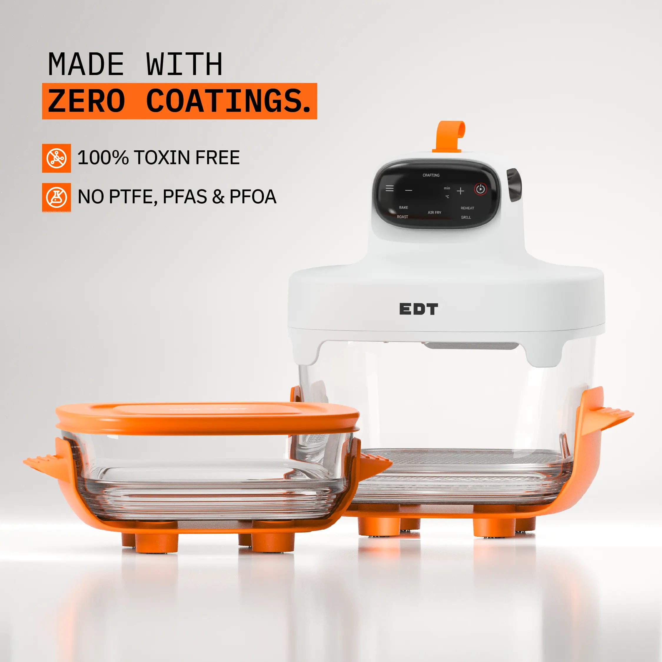 LUMA Origin Orange Air Fryer Combo